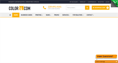 Desktop Screenshot of color14.com