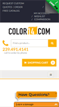 Mobile Screenshot of color14.com
